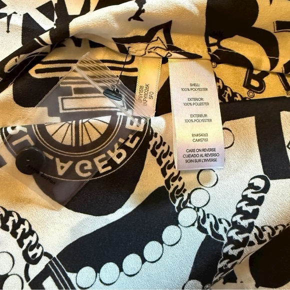 KARL LAGERFELD PARIS Women's Blouse NWT - Size 1X - Picture 4 of 5